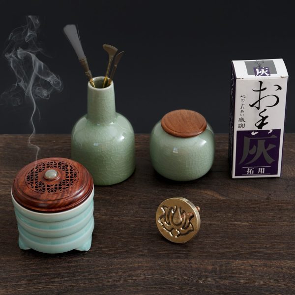 Ceramic Incense Seal Gift Set